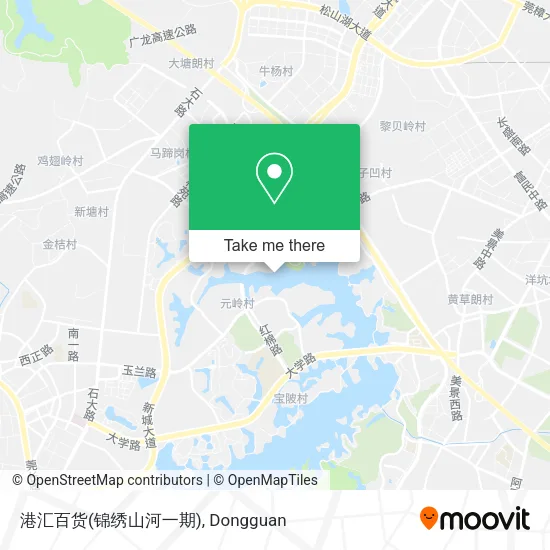 港汇百货(锦绣山河一期) map