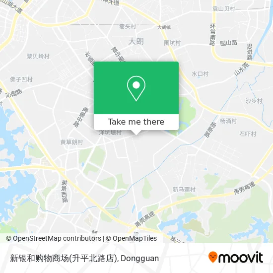 新银和购物商场(升平北路店) map