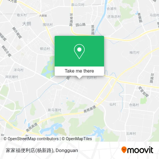 家家福便利店(杨新路) map