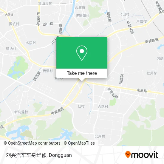 刘兴汽车车身维修 map