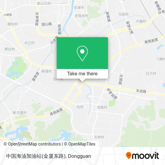 中国海油加油站(金厦东路) map