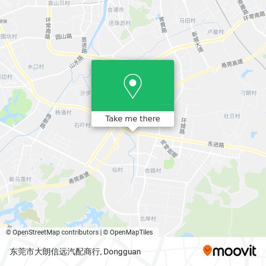 东莞市大朗信远汽配商行 map