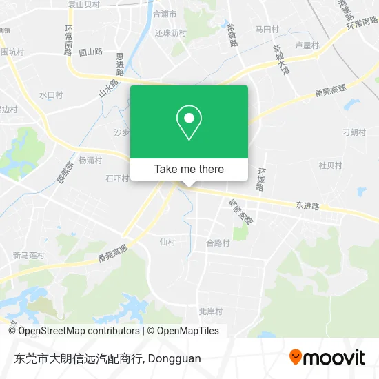 东莞市大朗信远汽配商行 map