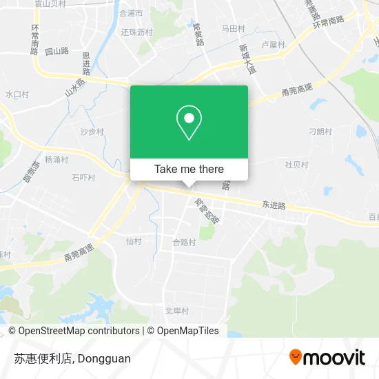 苏惠便利店 map