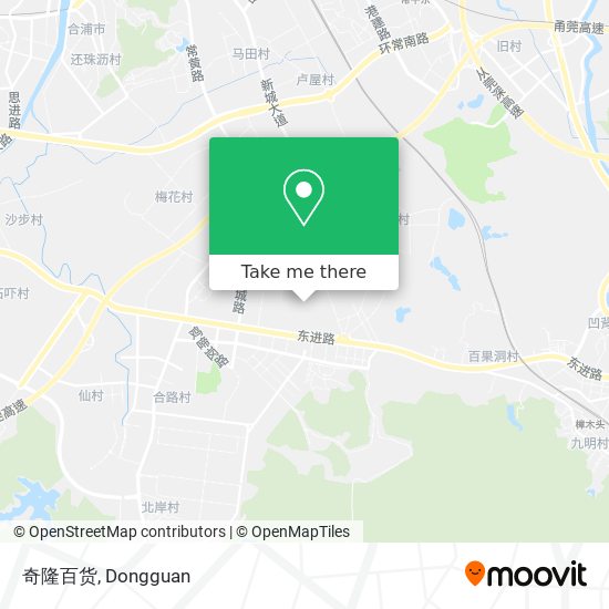奇隆百货 map