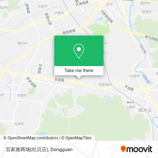 百家惠商场(社贝店) map