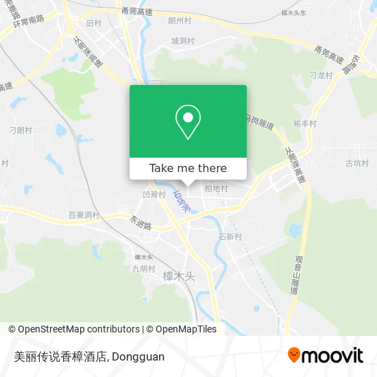 美丽传说香樟酒店 map