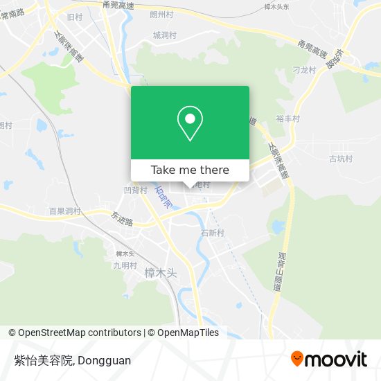 紫怡美容院 map