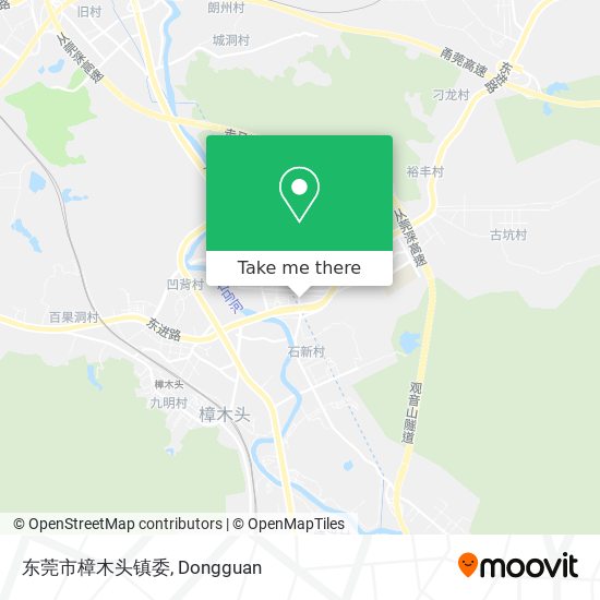 东莞市樟木头镇委 map