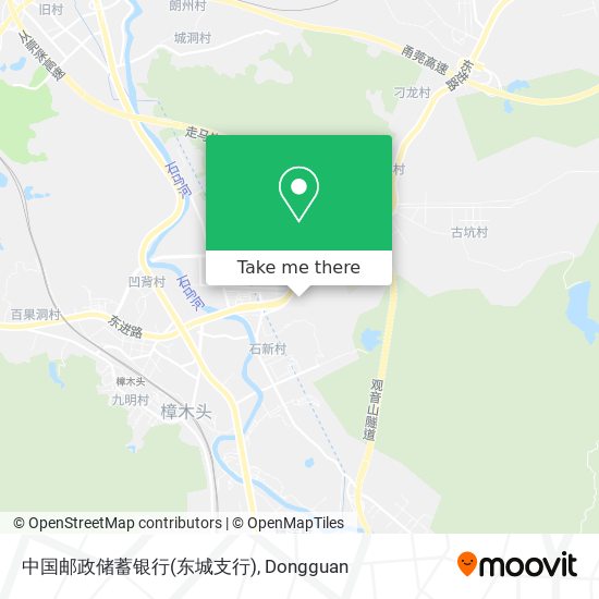 中国邮政储蓄银行(东城支行) map