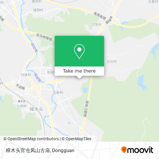 樟木头官仓凤山古庙 map