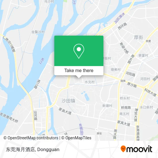 东莞海月酒店 map