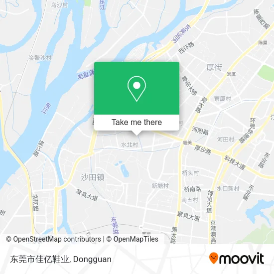 东莞市佳亿鞋业 map