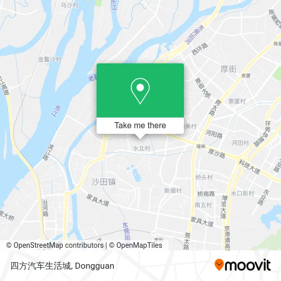 四方汽车生活城 map