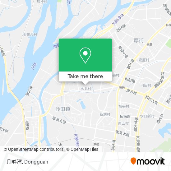 月畔湾 map