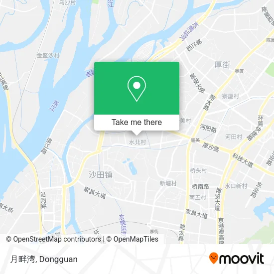 月畔湾 map