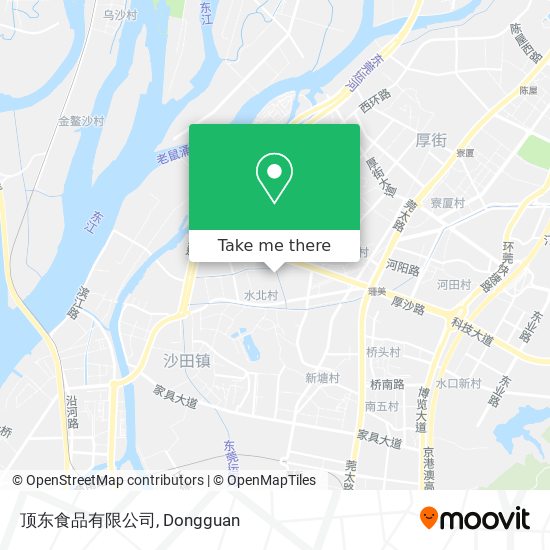 顶东食品有限公司 map
