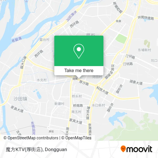 魔方KTV(厚街店) map