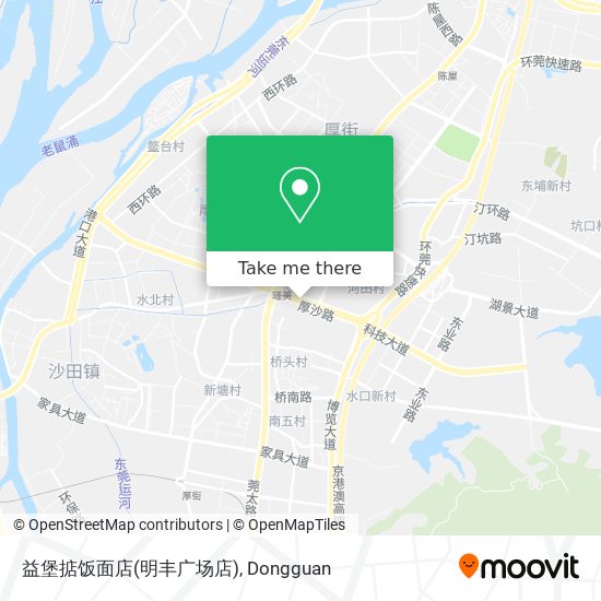 益堡掂饭面店(明丰广场店) map