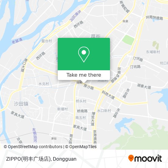 ZIPPO(明丰广场店) map