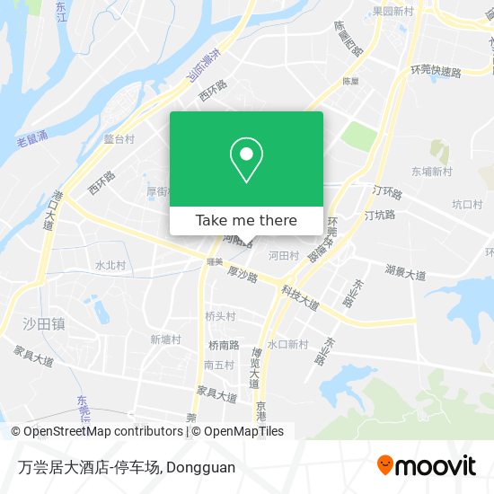 万尝居大酒店-停车场 map