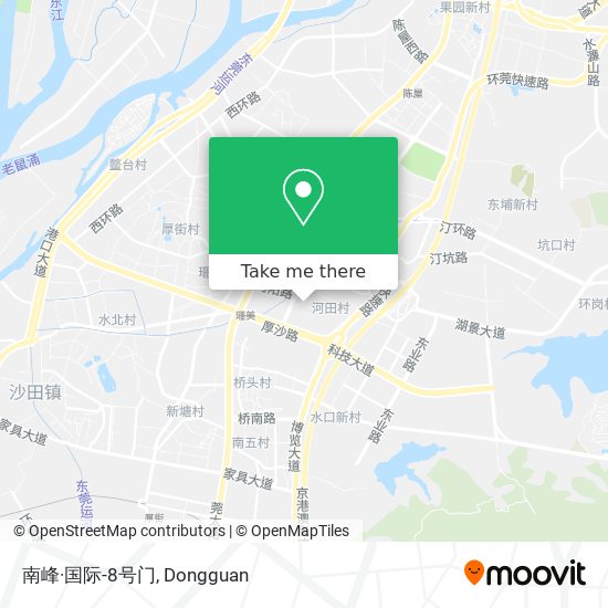 南峰·国际-8号门 map