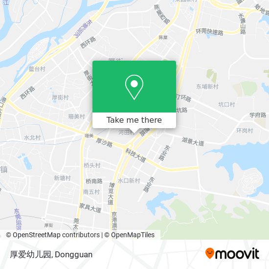 厚爱幼儿园 map