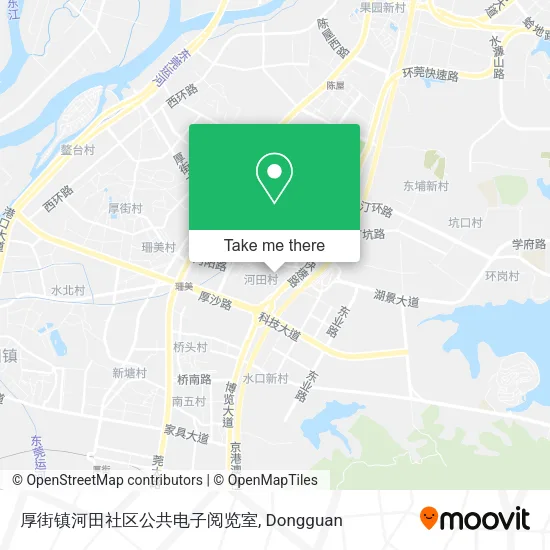 厚街镇河田社区公共电子阅览室 map