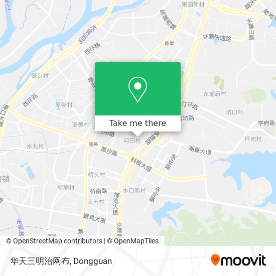 华天三明治网布 map