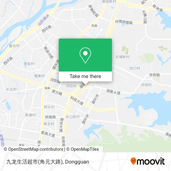 九龙生活超市(角元大路) map