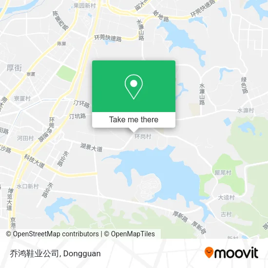 乔鸿鞋业公司 map