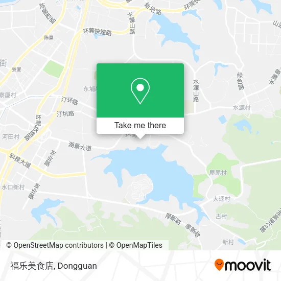福乐美食店 map