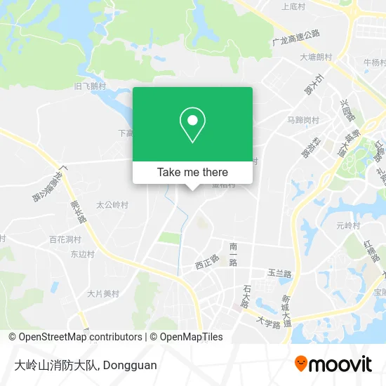 大岭山消防大队 map