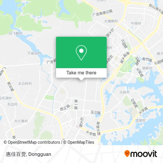 惠佳百货 map