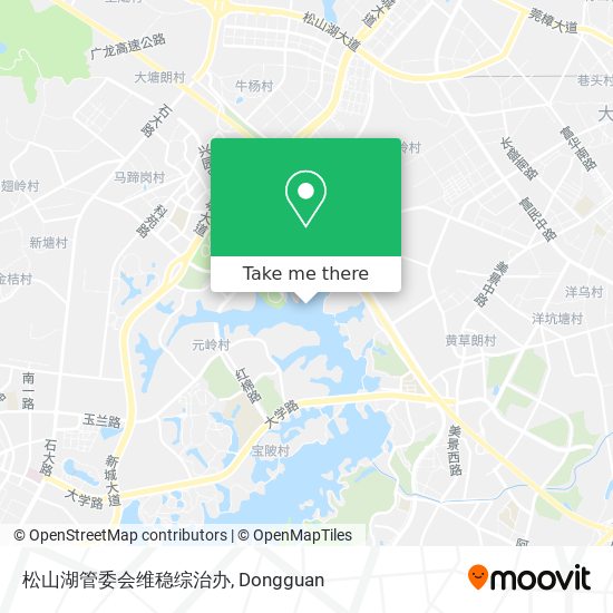 松山湖管委会维稳综治办 map