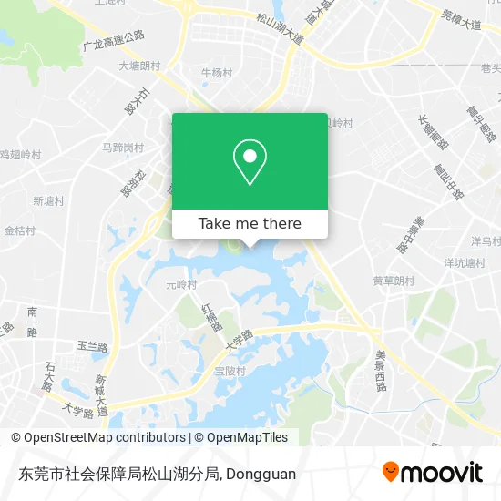 东莞市社会保障局松山湖分局 map