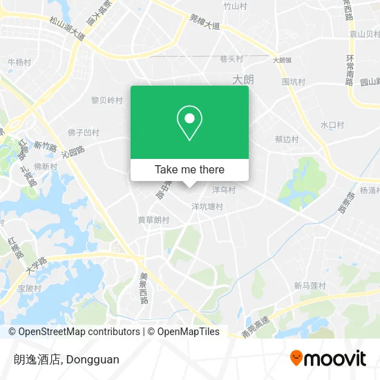 朗逸酒店 map
