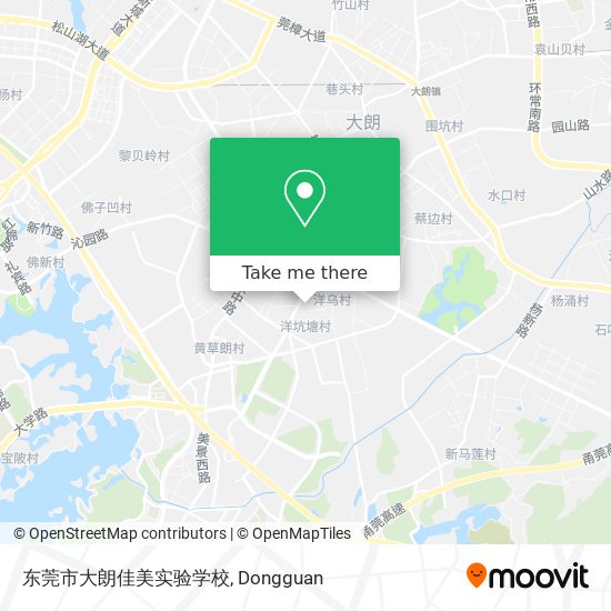 东莞市大朗佳美实验学校 map