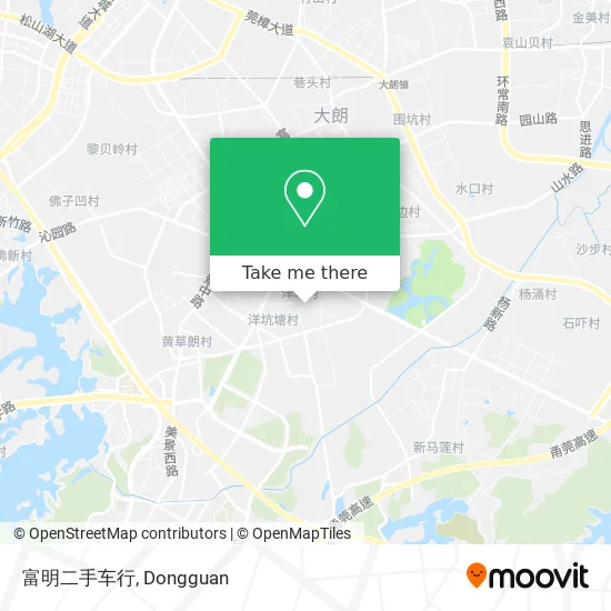 富明二手车行 map