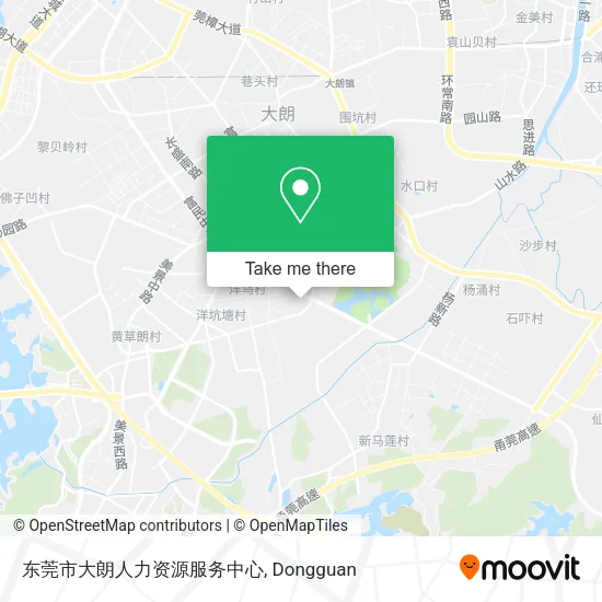 东莞市大朗人力资源服务中心 map