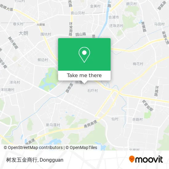 树发五金商行 map