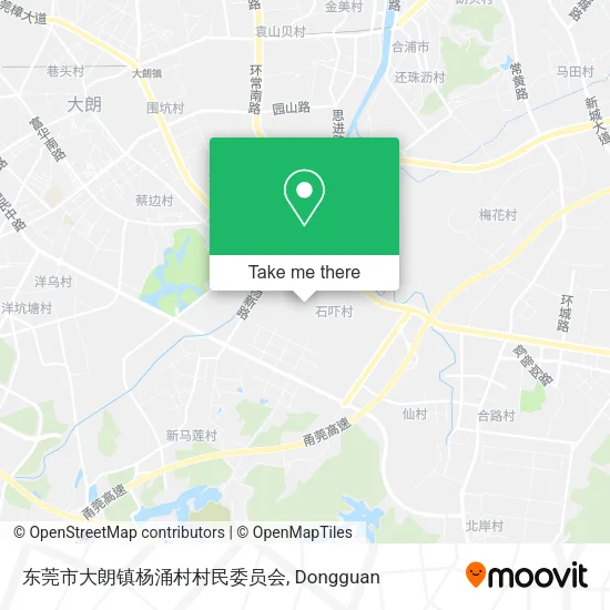 东莞市大朗镇杨涌村村民委员会 map