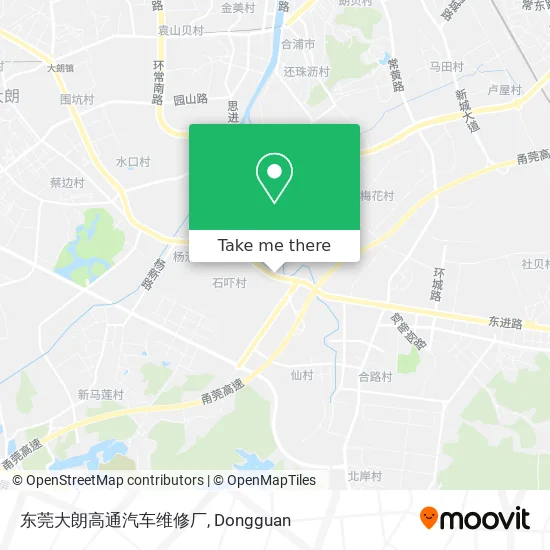 东莞大朗高通汽车维修厂 map