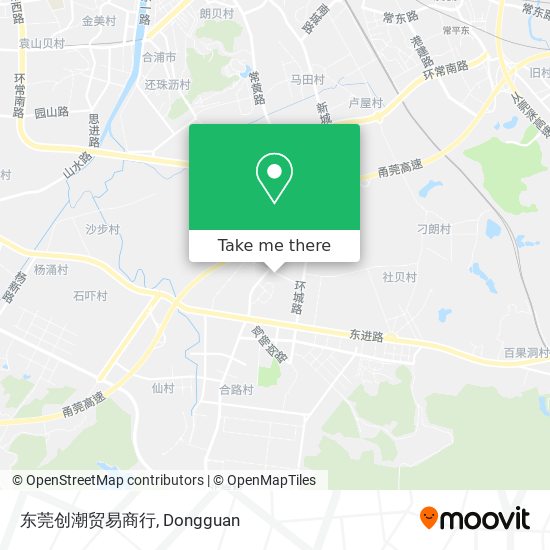 东莞创潮贸易商行 map