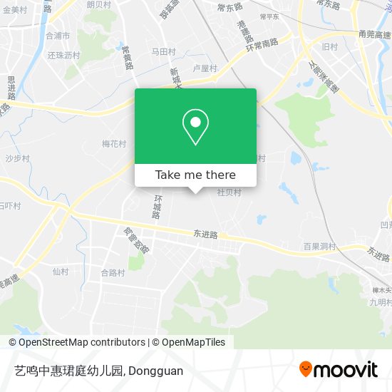 艺鸣中惠珺庭幼儿园 map