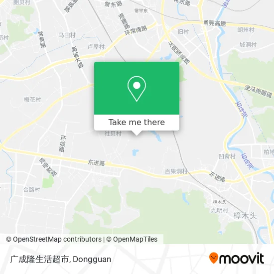 广成隆生活超市 map
