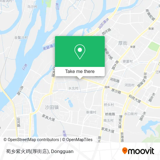 蜀乡紫火鸡(厚街店) map