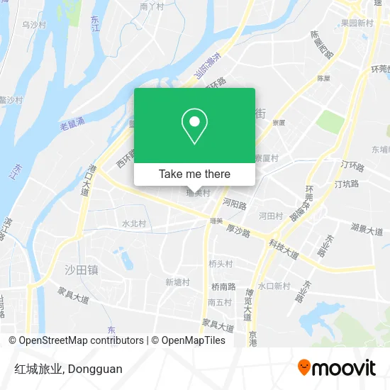 红城旅业 map