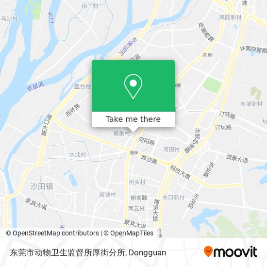 东莞市动物卫生监督所厚街分所 map