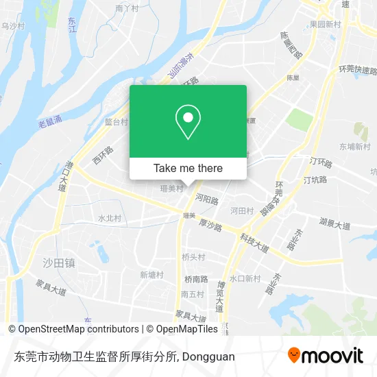 东莞市动物卫生监督所厚街分所 map